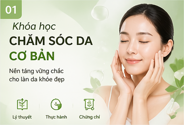 Vì sao nên học chăm sóc da chuyên nghiệp?