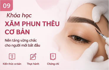 Cách chọn khóa học phun xăm thẩm mỹ uy tín